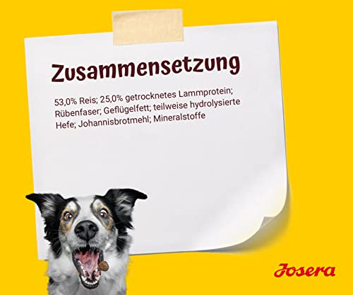 Josera Hundefutter Lamm & Reis 12,5 kg für ausgewachsene Hunde