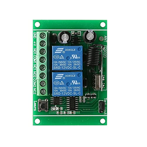 Solución de control a distancia con módulo RF y actuador lineal DC 12V para motores 5