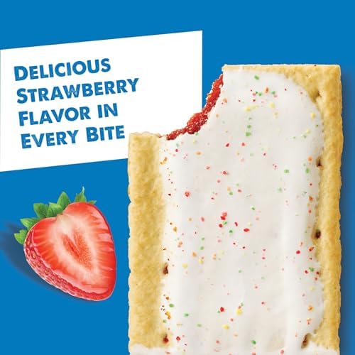Pop-Tarts Toaster Pastries, Breakfast Foods, Kids Snacks, Value Pack, Fruit Lover's Variety Pack, 20.3oz Box (12 Pop-Tarts) — view 6