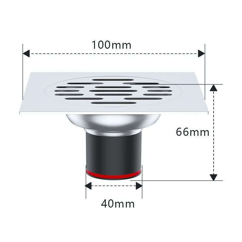 Siphon de sol anti-odeur pour machine à laver et douche de cuisine - 3