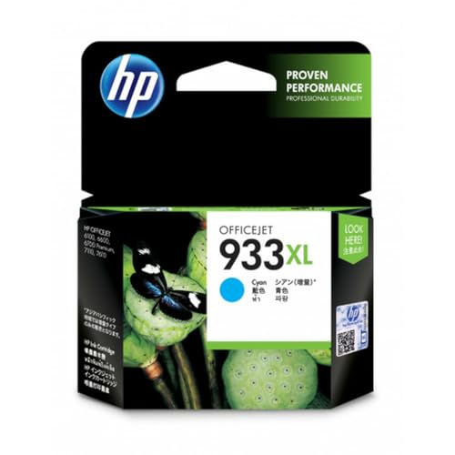 HP 933XL Cartucho Tinta Alta Capacidad Original Cian