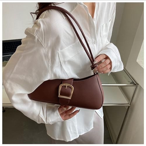 Image of SANTORINI Nova Hobo Bag for Women Casual Bag | Small Shoulder bag with Zipper and Flap lock | Girls PU Handbag for Parties and Outings