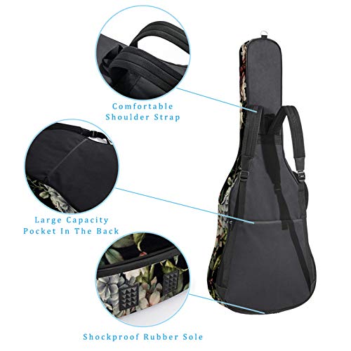 Housse de guitare acoustique avec bandoulière et poignée rembourrée - Les Beatles, Paul McCartney, John Lennon, RIngo Starr, George Harrison Housse de guitare acoustique avec bandoulière et poignée rembourrée – Image 4
