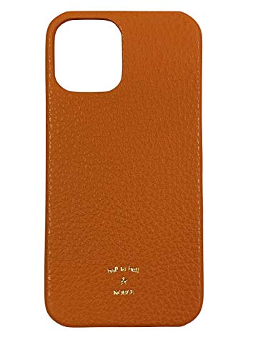 [bell la bell NOBLE] [Amazon.co.jp����] �C�^���A�����U�[ iPhone �P�[�X(iPhone 12 / 12PRO, �I�����W)