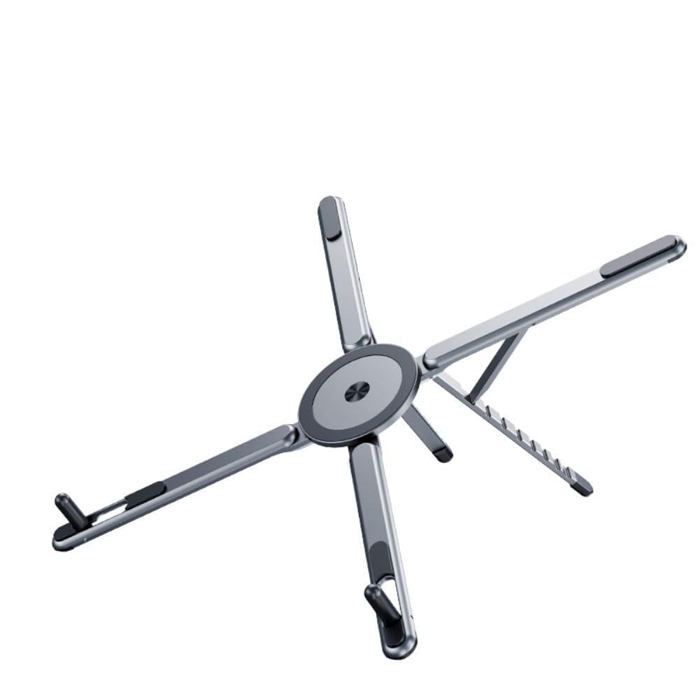 Magnetic Foldable Mobile Stand for Table, 4-in-1 Aluminium Alloy Phone Holder, Tablet Stand, Laptop Stand & Portable Magnetic Desk Stand for Mobile Phone, Tablet, Laptop, Travel & Office Use.-picture-20