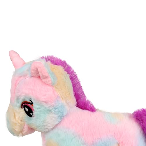 Image of DearJoy Rainbow Unicorn Soft Toy (Multi-Color)