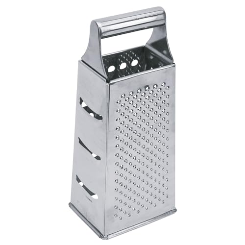 Rallador de queso de acero inoxidable 4 caras Equinox 24 cm miniatura 1
