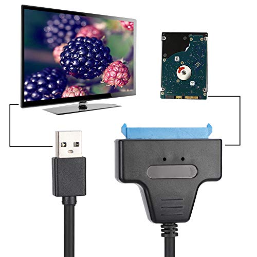 Cable USB3.0 a SATA SSD para disco 2.5 pulg miniatura 5