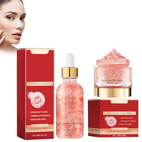 Hppsctink Crema Sangre de Dragón, 30ml Suero Antiarrugas Sangre de Dragón y Crema Hidratante Sangre de Dragón, Hidrata y humecta en profundidad, serum