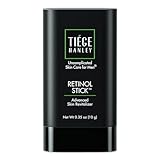 Tiege Hanley Retinol Stick for Men - Anti-Aging Retinol Stick with Hyaluronic Acid & Niacinamide for Fine Lines, Dark Circles, & Wrinkles - Firms Skin & Improves Collagen Production