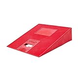 Red Portable Hand Truck Delivery Cart Curb Ramp
