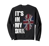 Photo Gallery bandiera della squadra in esecuzione gb it s in my dna union jack felpa Photo Gallery bandiera della squadra in esecuzione gb it s in my dna union jack felpa