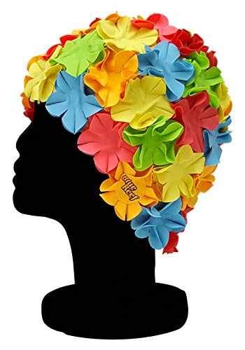 Blue Reef Isla Floral - Gorro de natación para mujer, diseño de...