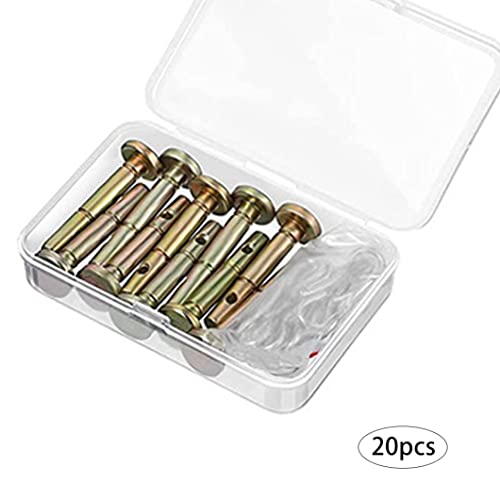 Pins di SnowBlower Pins Sostituzione Pins Spalato Kit Sostituzione Parti del soffiatore di neve 20pcs, kit perno di taglio di ricambio - Image 7