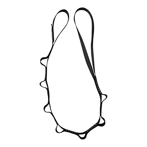 Fusion Climb QD-2015-120-BLK 7-Loop Prochain - Heavy-Duty Stitched Nylon Webbing 43 Inch X 0.75 Inch thumb #7