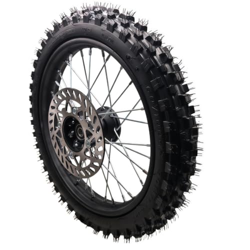 ZTDZZH 14 'Front Wheel Rim Tire Assembly for Dirt...