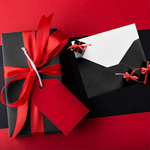 Image of 100 Sheets Black Tissue Paper Artdly 14 x 20 Inches Black Wrapping Paper Bulk for Weddings Birthday DIY Project Christmas (Pack of 3)