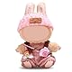 NHQZ Bekleidung für 17cm Plüsch, Kleidung Outfit nur Bekleidungs zubehör für Plush Pullover Hoodie Bekleidung DIY Kinder Geschenke