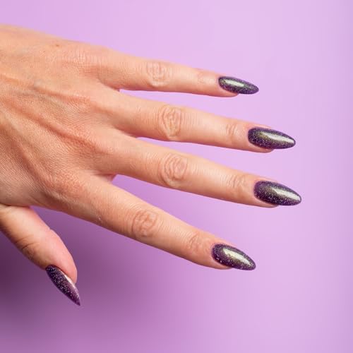 Semilac Lakier Hybrydowy Fioletowy Cat Eye Kocie Oko 825 Cyber Violet 7ml