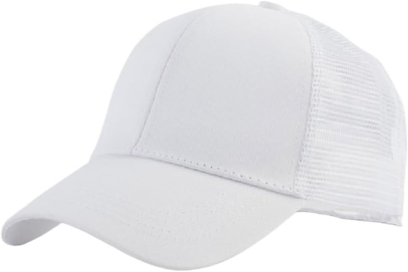 Baseball Cap Men Ponytail Hat Women Sun Sport Mesh Hip Hop