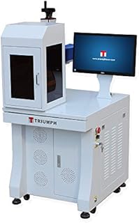 Triumph 50w Raycus Fiber Laser Marking deep Engraving Machine Metal polymers Parts Marker Engraver Rotary jewllery Silver Cutting Firearms 110x110 and 200x200mm Lens