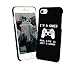 Produktbild I'm A Gamer Real Life is Just A Hobby Geek Lifestyle Quote_BLC iPhone 6 7 8 X Galaxy Note 8 Huawei Schutzhülle aus Hartplastik Hard Plastic Handy Hülle