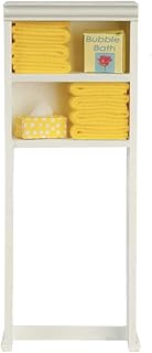 Melody Jane Dollhouse Over Toilet Shelf Unit Lemon Towels & Accessories Bathroom Furniture