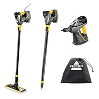 BISSELL Power Steamer Heavy Duty 3-in-1 Steam Mop and Handheld SteamShot for Indoor and Outdoor Use:Garage, Workshop, Auto, Boat, Recreational Vehicles; Windows,Outdoor Furniture and Decks,Black,2685A