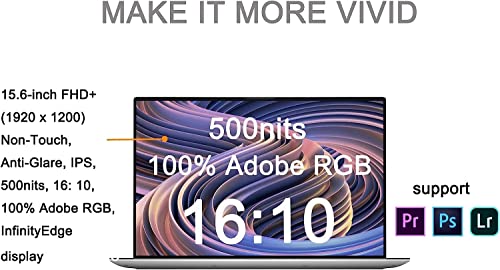 Image of Dell XPS 15 9520 15.6 inch FHD+ (Intel 12th Gen 14-Core i7-12700H (Beat i9-11980HK), 32GB DDR5 RAM, 2TB PCIe SSD, RTX 3050) Business Laptop, Backlit, Fingerprint, Thunderbolt 4, Webcam, Win 11 Pro