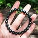 TaHLga 8MM Emerald Bracelet for Unisex | Fits for about 7.5