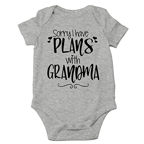Image of CBTwear Sorry I Have Plans With Grandma - Baby Clothes - Funny Newborn Bodysuit Outfits for Boys and Girls
