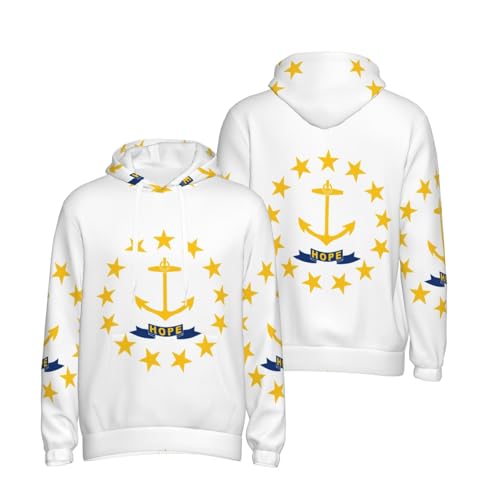 Pull à capuche Rhode Island chaud : idéal pour vos sorties outdoor
