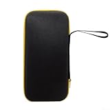 EVA Aufbewahrungstasche für Retroid Pocket 5, Hartschalen-Schutzhülle mit kompaktem Design für Konsole, Kabel und Zubehör, Reise-Tragetasche, Schwarz, 23 x 11 x 4 cm