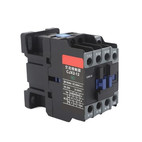 Contactor CA CJX2-12 36V de 12A para automatizar bombas de agua y riego agrícola