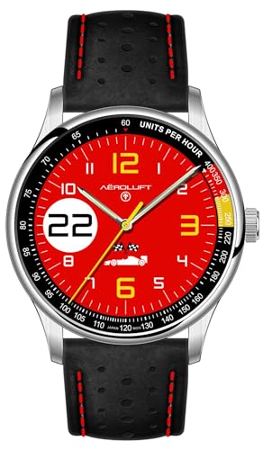 Aeroluft Reloj de Hombre Piloto Racing y Carreras de Coches Type 2 Monza