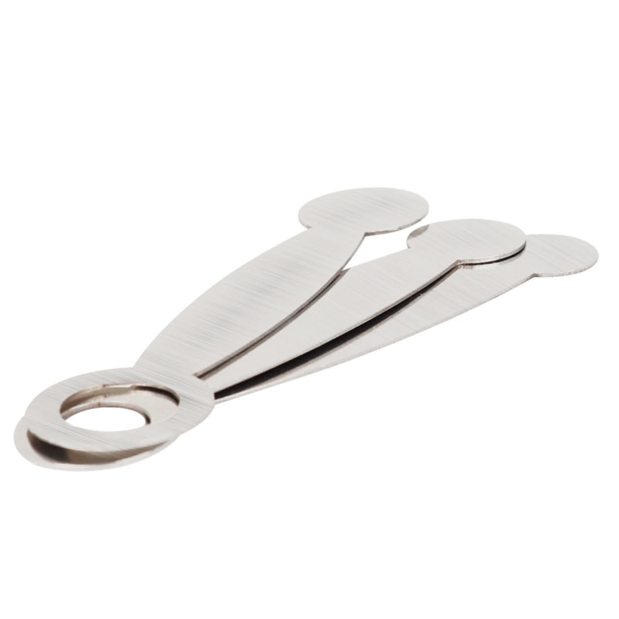 Toyvian 3pcs Flute Repair Padding Tools Woodwind Repair Parts Stainless Steel Flute Accessory