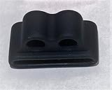 Airpod Watch Strap Holder, Compatible for AirPods Holder, Portable Anti-Lost Silicone Compatible for Apple AirPods Accessories (Black)