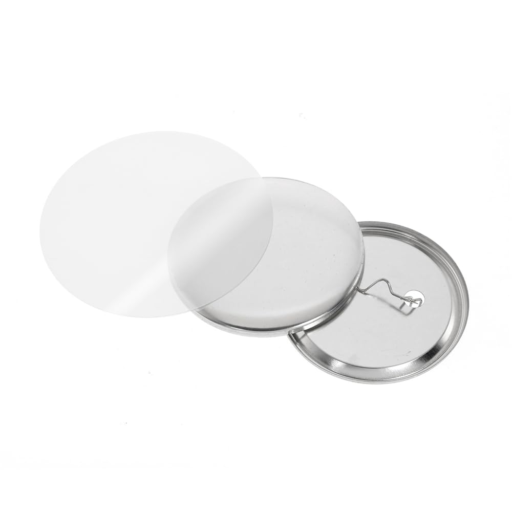 200 pièces de badge vierge 25mm en métal pour machine à bouton DIY
