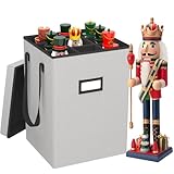 Christmas Nutcracker and Figurine Collectible Storage Box, Christmas Storage Box Ornaments up to...