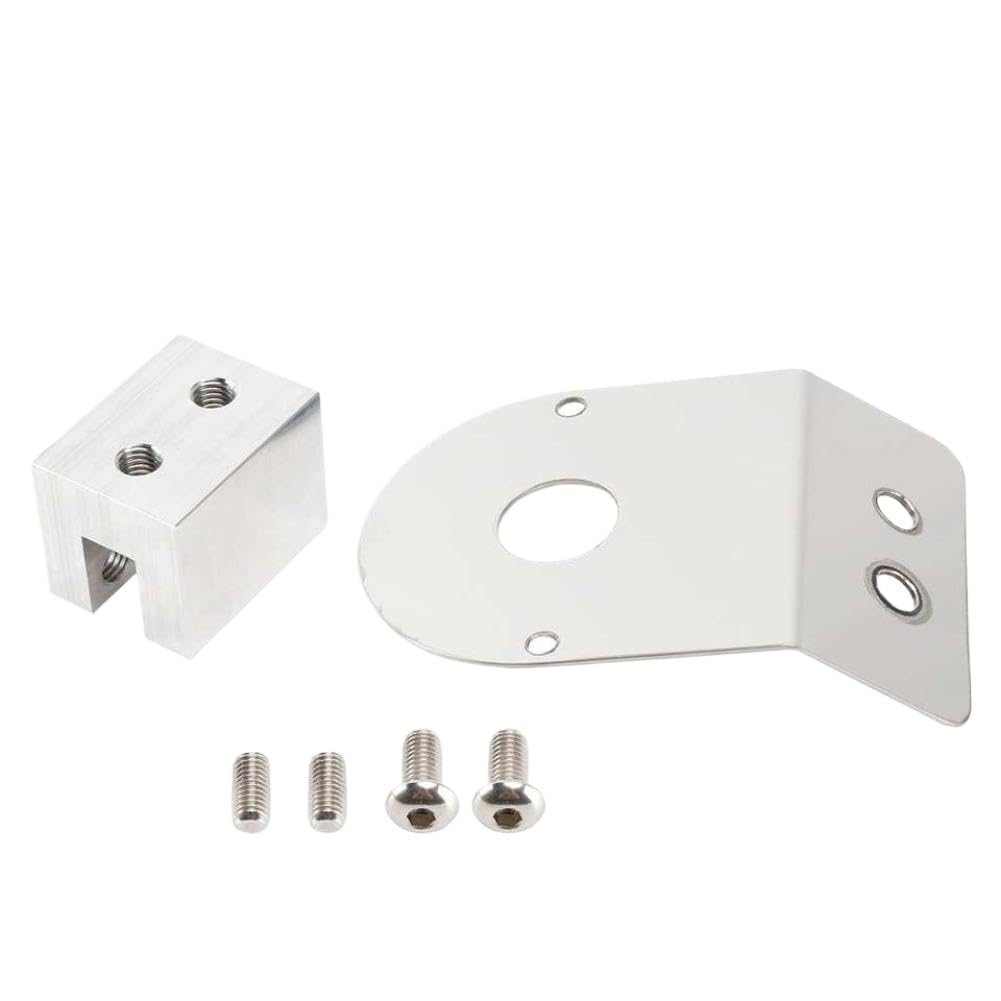 Vortexlumen 1Pc 45 Degree Watermelon Light Mount Frame Bracket Angled Clamp Stainless Steel(1Pc)
