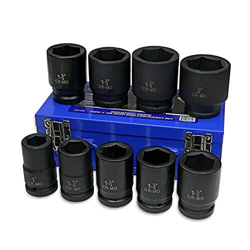 Set de 9 Dados Jumbo Impacto 1 pulgada con Maletín