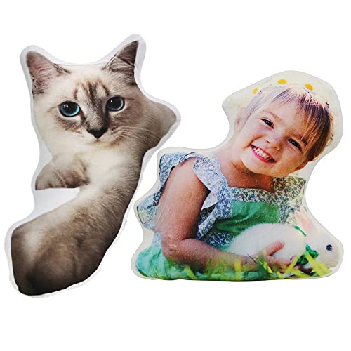 Sunflowers Era. Personalisierte Haustier Hund Katze Menschlich Gesicht Kissen 3D Doppelseitig Drucken Personalisiert Foto Bild Smat mit Füllung Cover