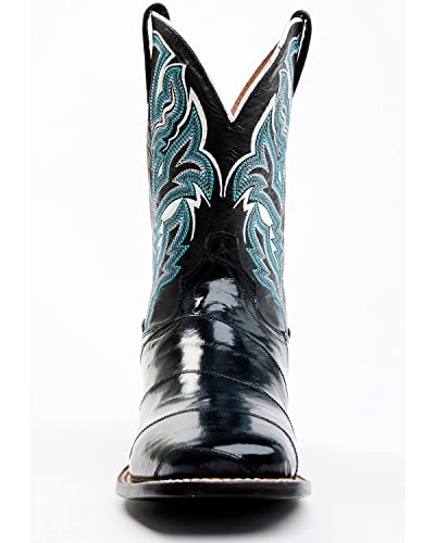 Dan Post Men's EEL Exotic Western Boot Broad Square Toe - Dps6934
