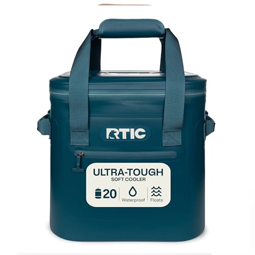 RTIC 20 Can Ultra-Tough Soft Cooler Waterproof, Marine
