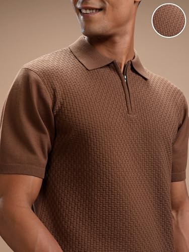 Image of Highlander Men's Polo Tshirt | Flat Knit | Regular Fit | Polo T-Shirt for Man