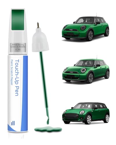 C3B British Racing Green IV Metallic Auto Penna vernice per BMW MINI – Corrispondenza esatta per chip e graffi