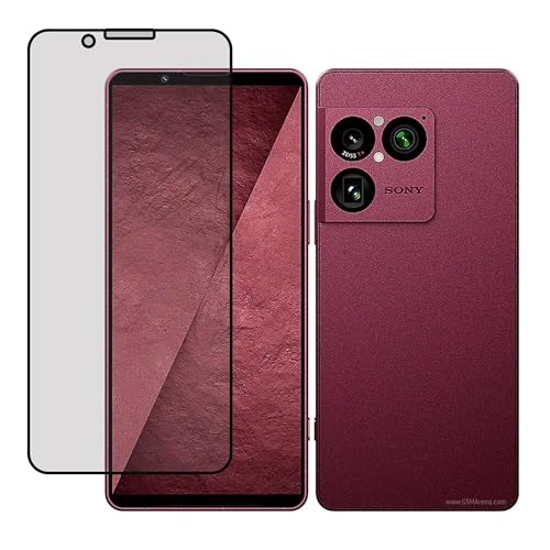 Image of DVTECH Mobile Screen Protector Compatible with Sony Xperia 1 VIII Flexible Screen Protector HD Clear Screen Guard Anti Scratch Bubble Free Tempered Screen Guard Full Coverage Film