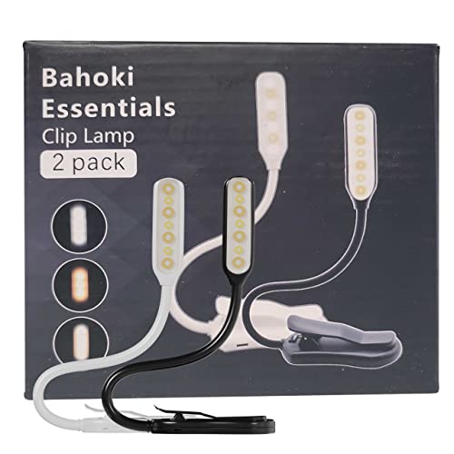 Luz LED recargable evita fatiga visual al leer en la cama