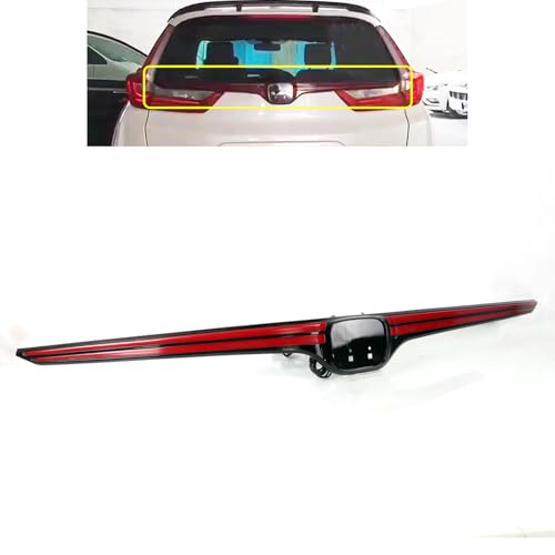 KITOCARTOP LED Rear Trunk Tail Light Assembly Compatible with 2017-2022 Honda CRV Third Brake Driving Turn Signal Light Extension Accessories with Traveling,Braking and Steering Functions