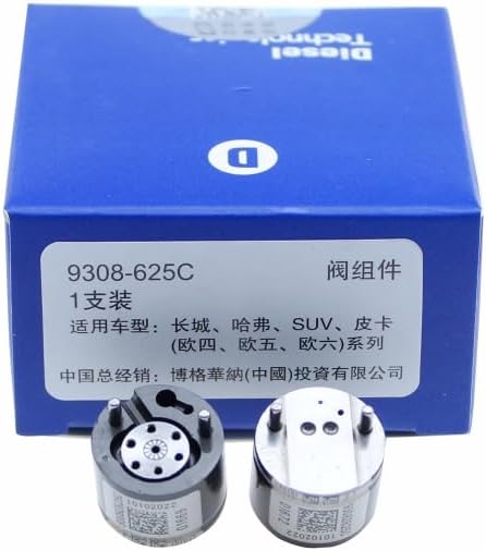 4/Piece Diesel Euro 5 Valve 9308625C 9308-625C 28397897 28387608 28603951 28577599 for Delphi Common Rail Injector